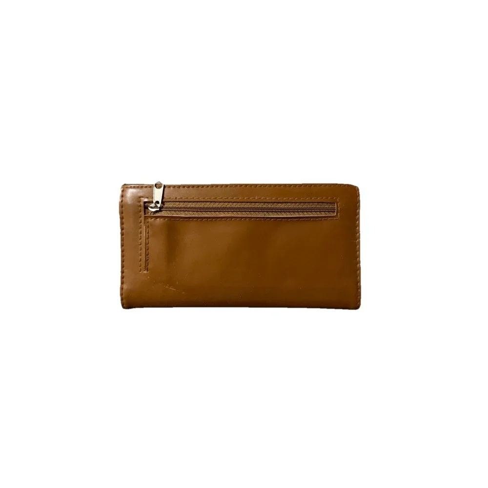 University Of Georgia Camo And Brown Leather Wallet